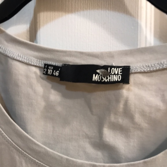 ⚡️FINAL PRICE⚡️ Moschino/Love Moschino Swans Top - Picture 9 of 13